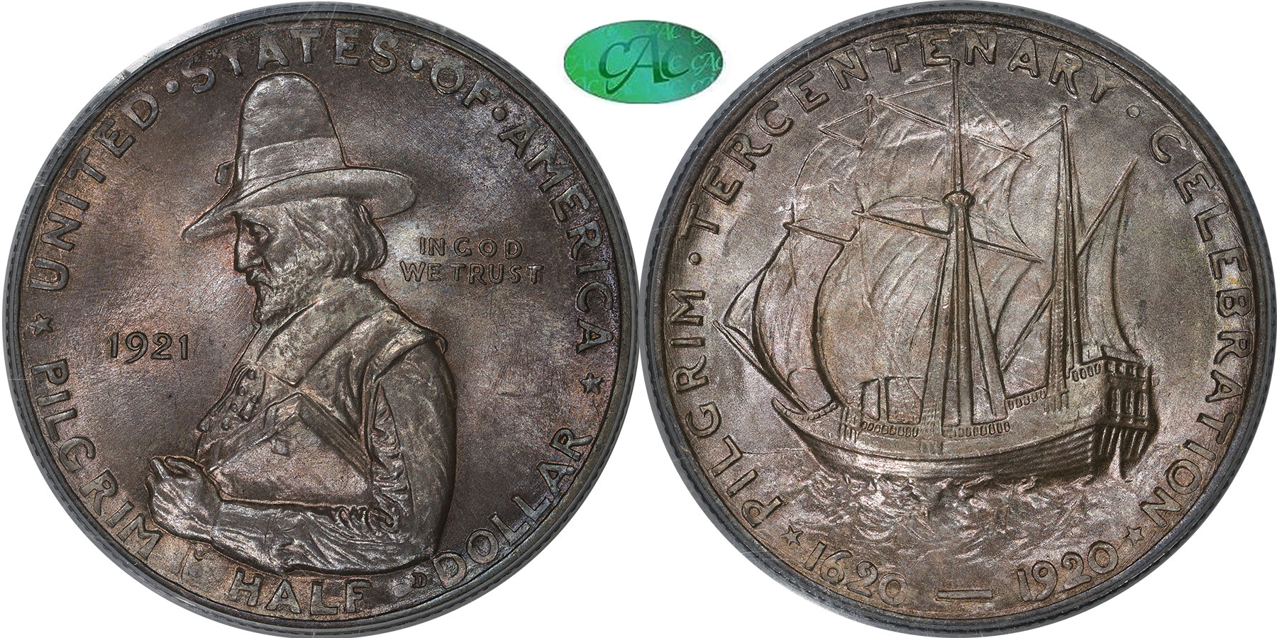 Early Commems 50C 1921