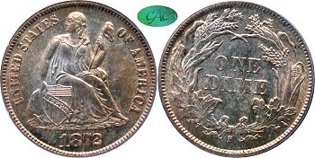 GFRC Open Set Registry - Tim Cook MD 1872 Seated  10C
