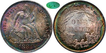 GFRC Open Set Registry - Piedmont 1884 Seated  10C