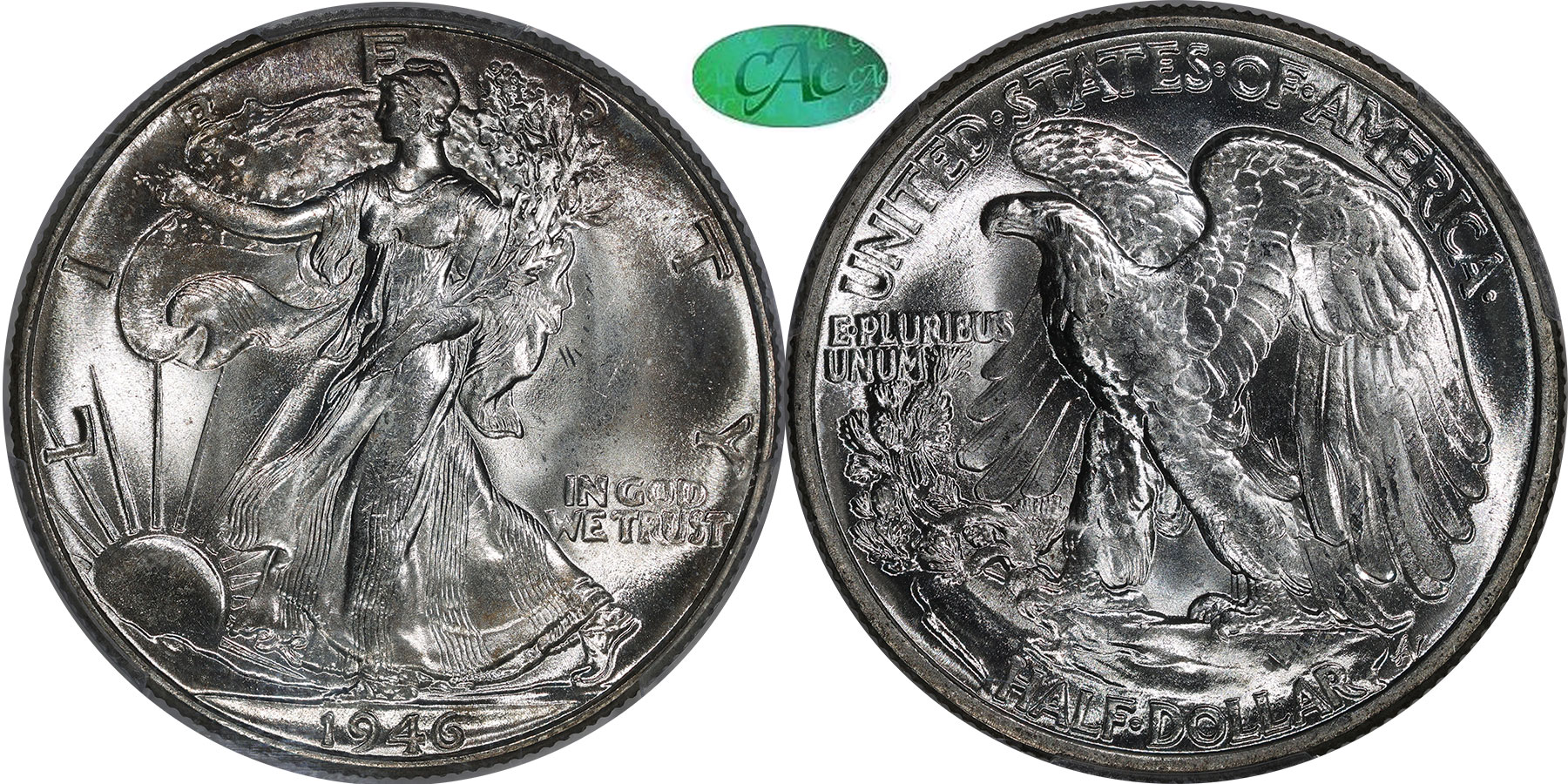 Walking Liberty 50C 1946