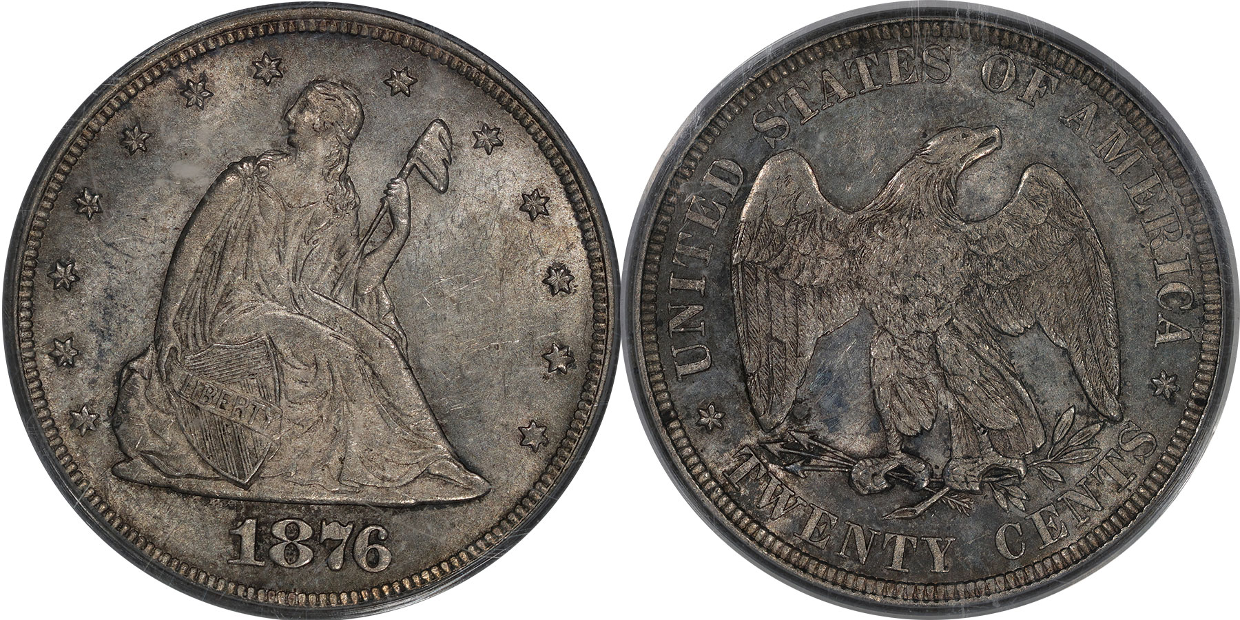 Seated 20C 1876