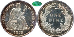 GFRC Open Set Registry - Copper Harbor 1879 Seated  10C