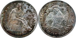 GFRC Open Set Registry - Greene 1888 Seated  50C