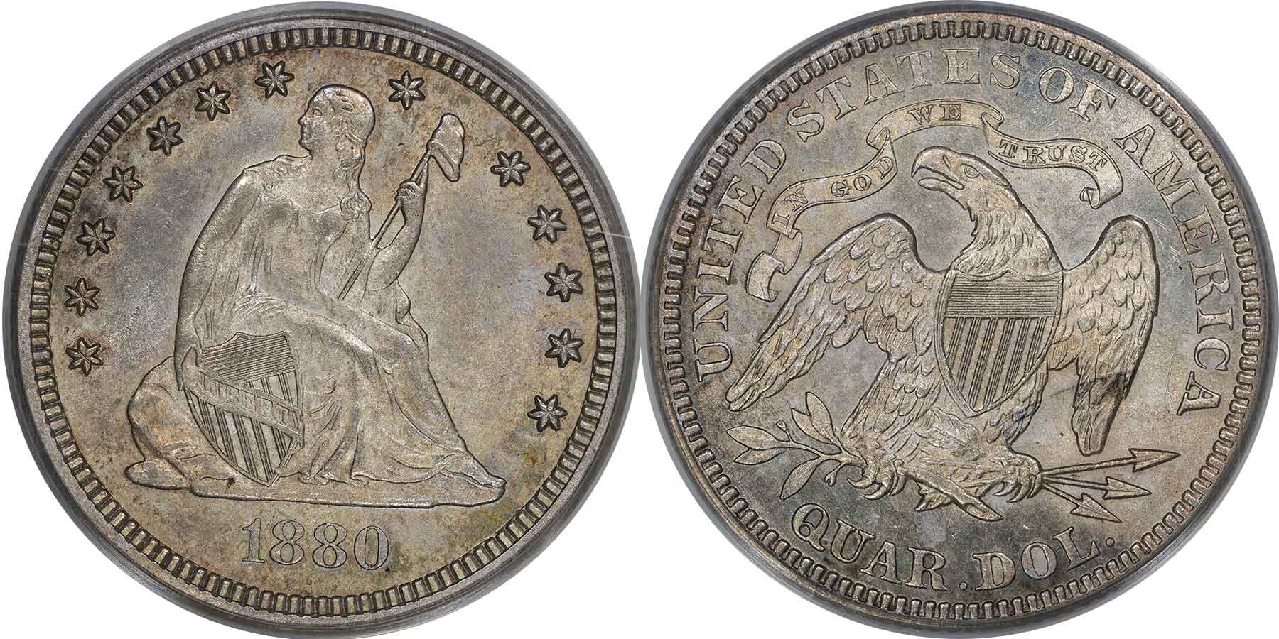 GFRC Open Set Registry - MIKE VERHULST 1880 Seated  25C