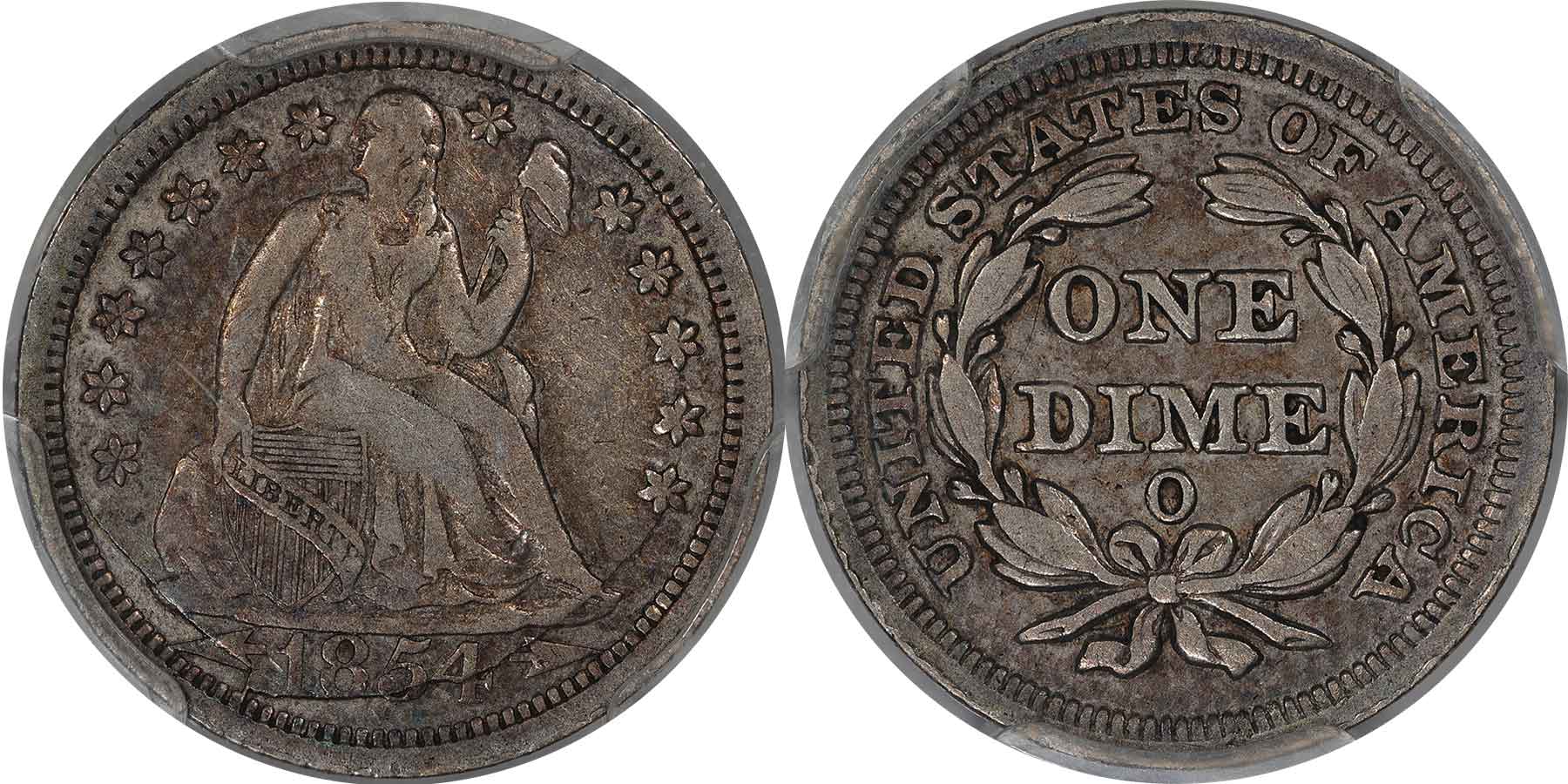 GFRC Open Set Registry - Tim Cook MD 1854 Seated  10C