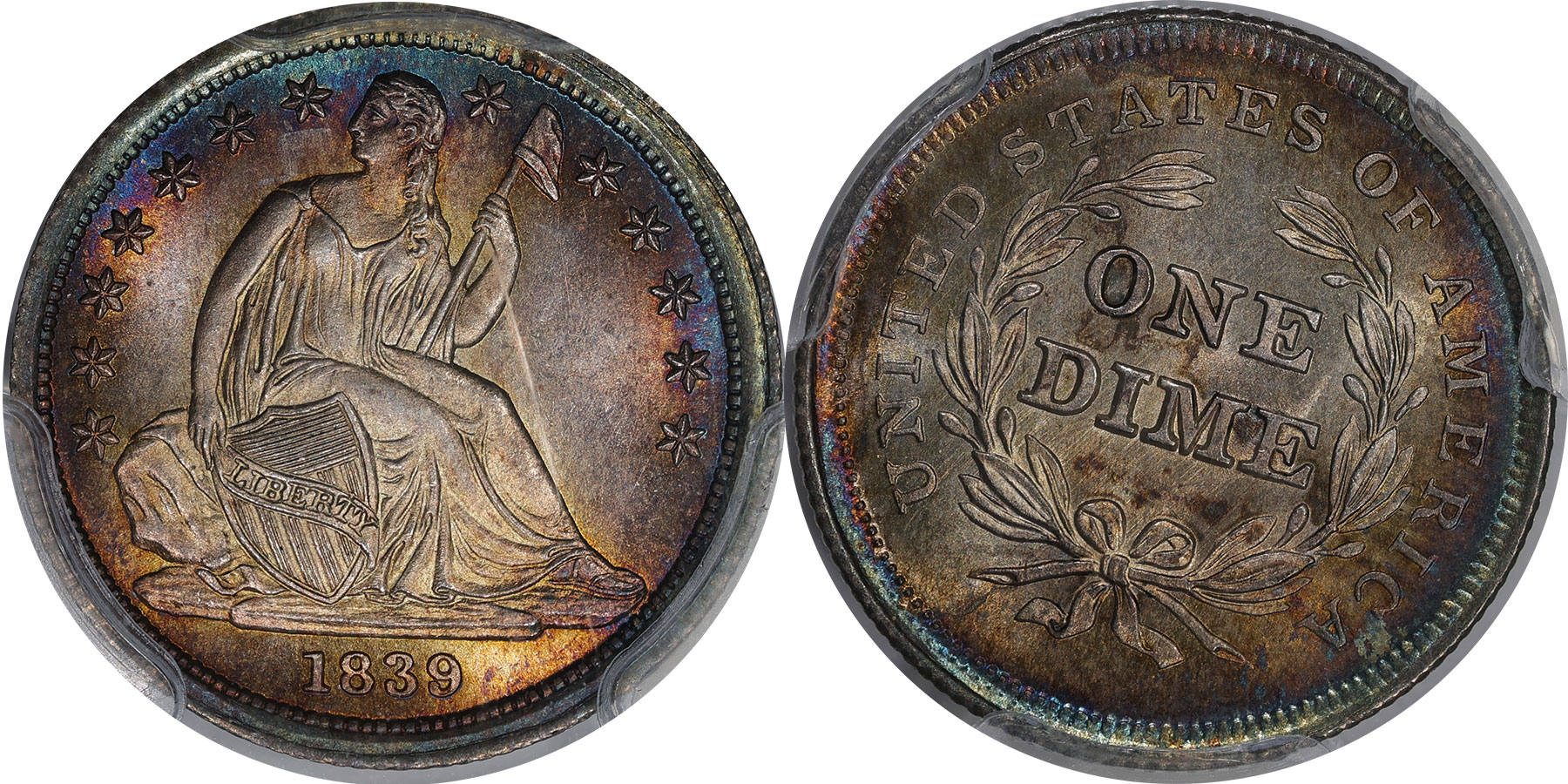 Seated 10C 1839