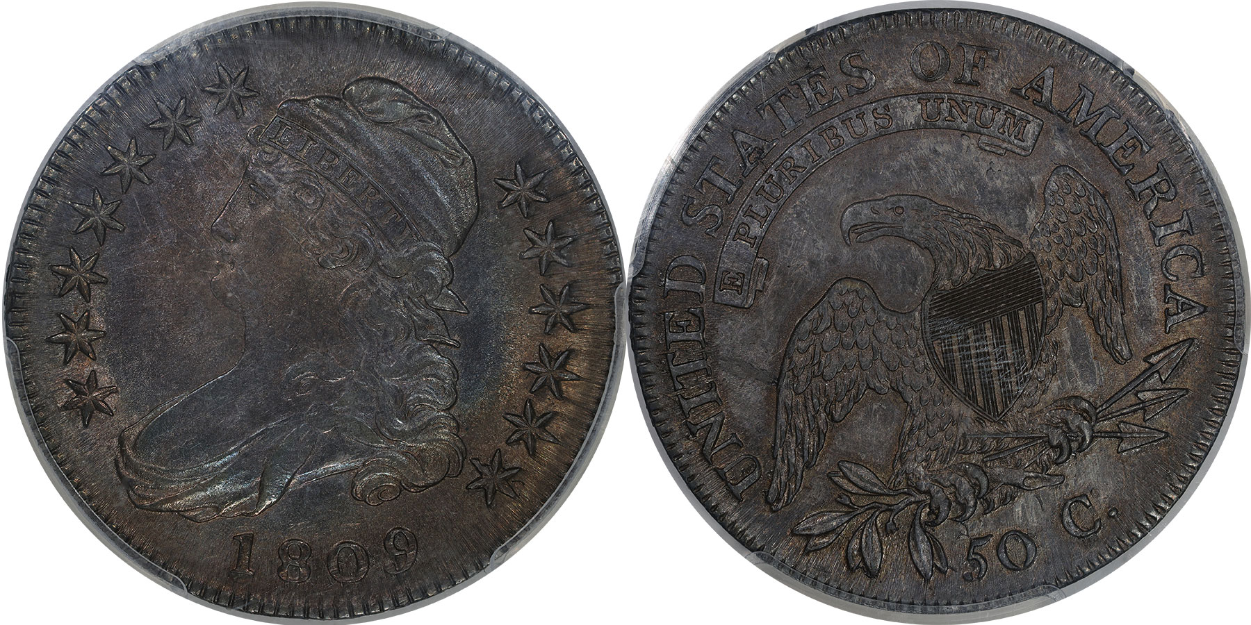 Capped Bust 50C 1809
