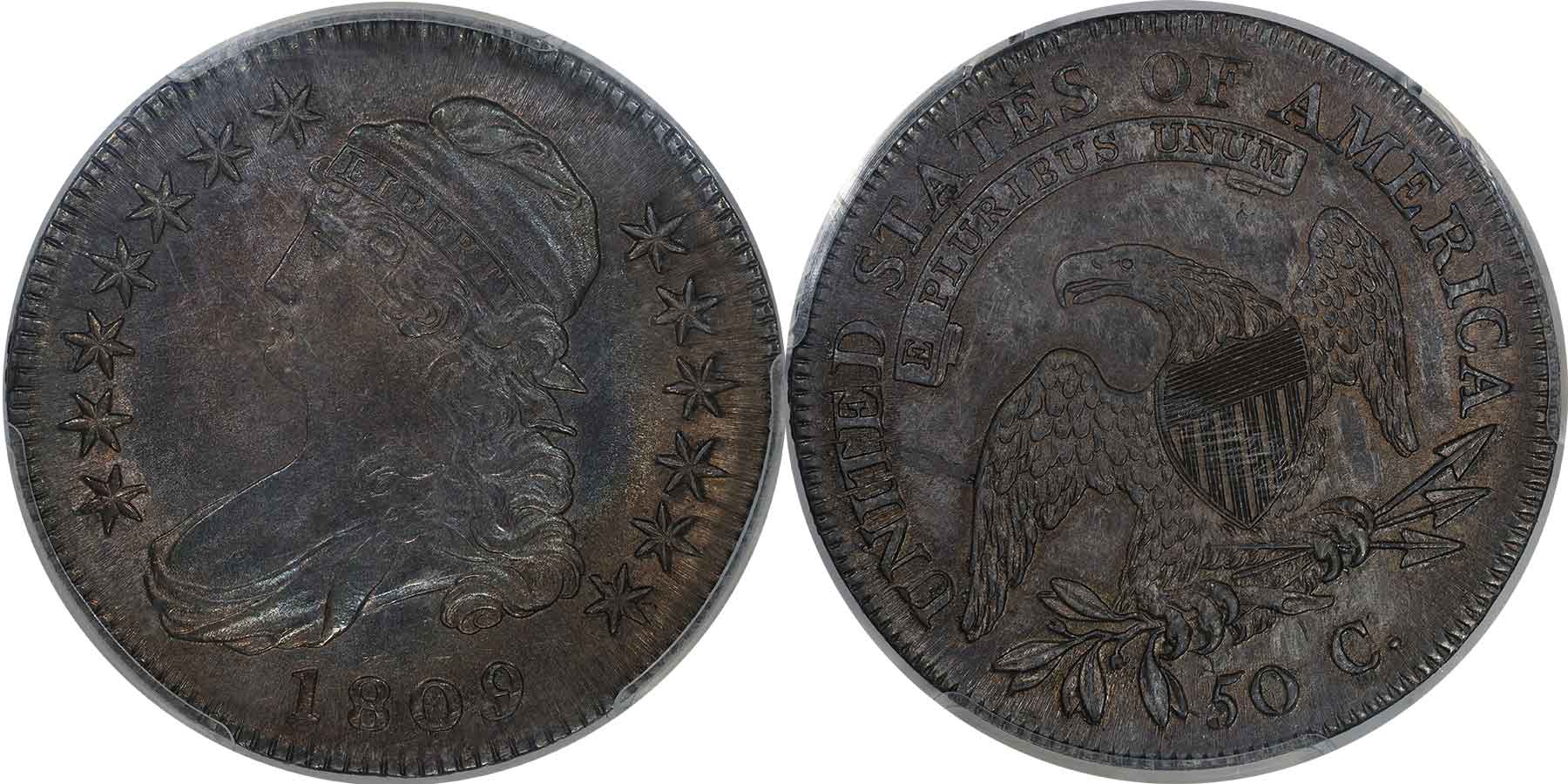 GFRC Open Set Registry - nacnud 1809 Capped Bust  50C