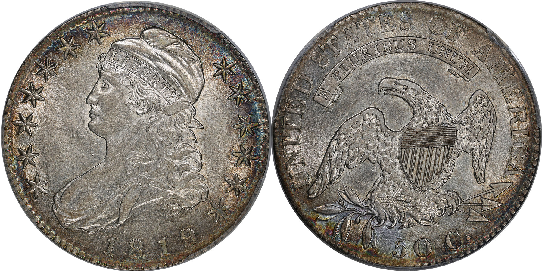 Capped Bust 50C 1819