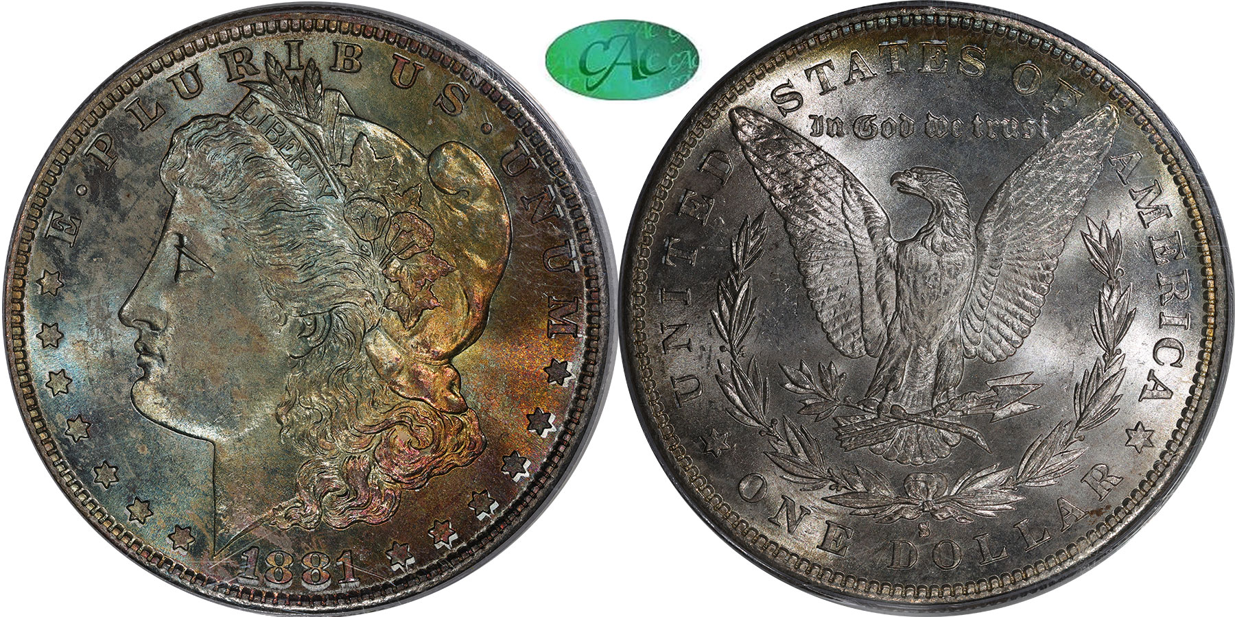 Morgan $1 1881S
