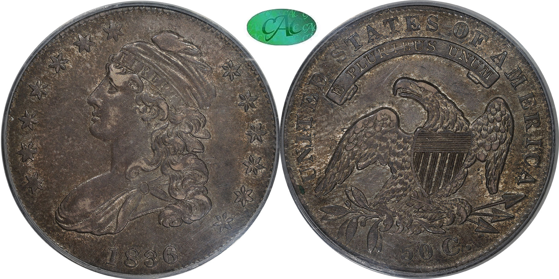 Capped Bust 50C 1836